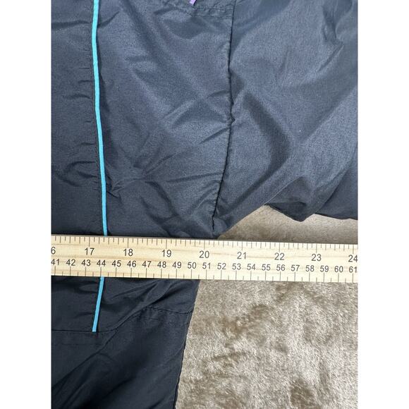 VTG Roffe Ski Snow Jacket Black Aurora 80s 90s USA Womens Medium Size 12 RARE - Picture 6 of 6